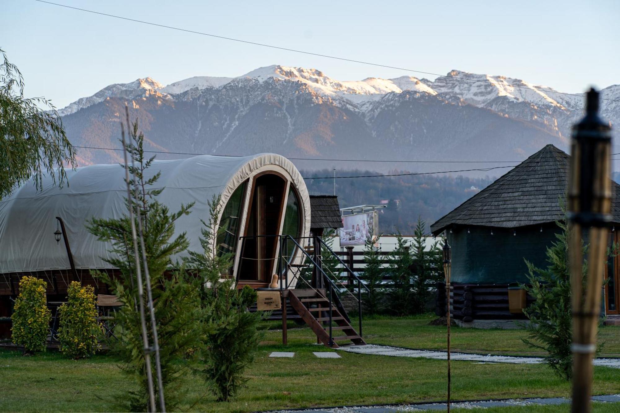 Glamp In Style Pods Resort Bran  Exteriör bild